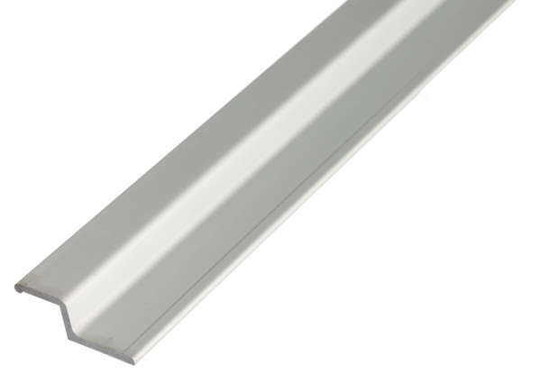 Alberts® Griffprofil, abgewinkelt, Alu, 40x13mm, Länge 2m