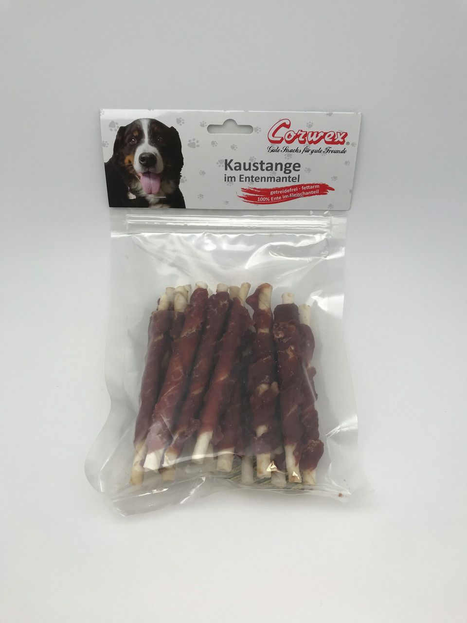 Corwex Kaustange im Entenmantel Hundesnack