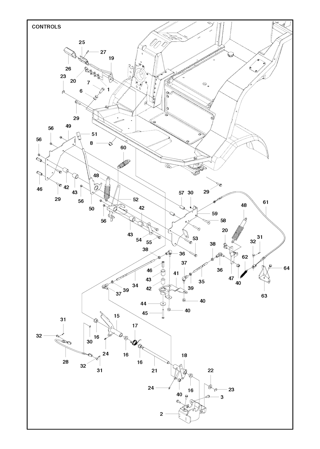 Explosionszeichnung Ersatzteile