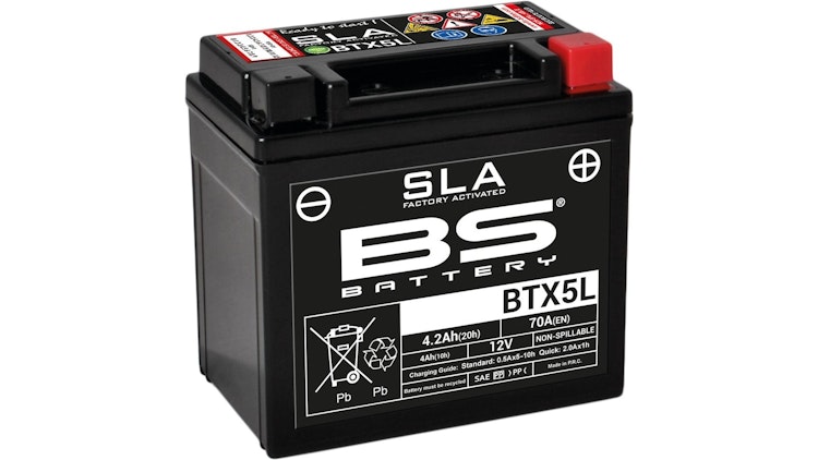 BS-Battery Batterie BS-Battery, SLA, versiegelt, Batterie "YTX5L-BS" ETN: 504 012 003