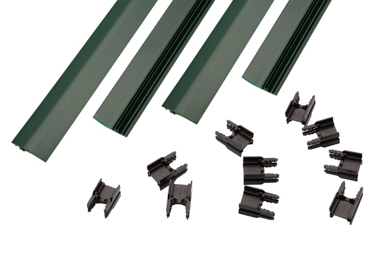 dz MAZUfix Klemmleisten-Set für Doppeltore 6/5/6