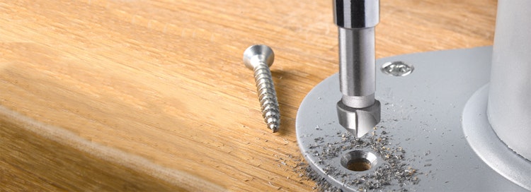 kwb Senker 3-schn HSS 1/4"x10mm SB 704640