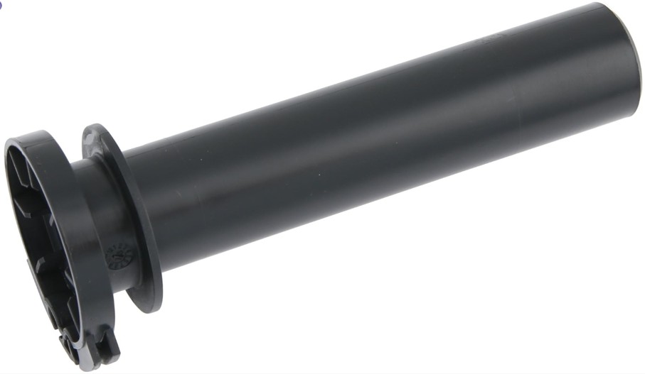 Domino Gasgriffrohr schwarz, Gasgriffrohr Ersatzrohr für Domino Gasgriffe