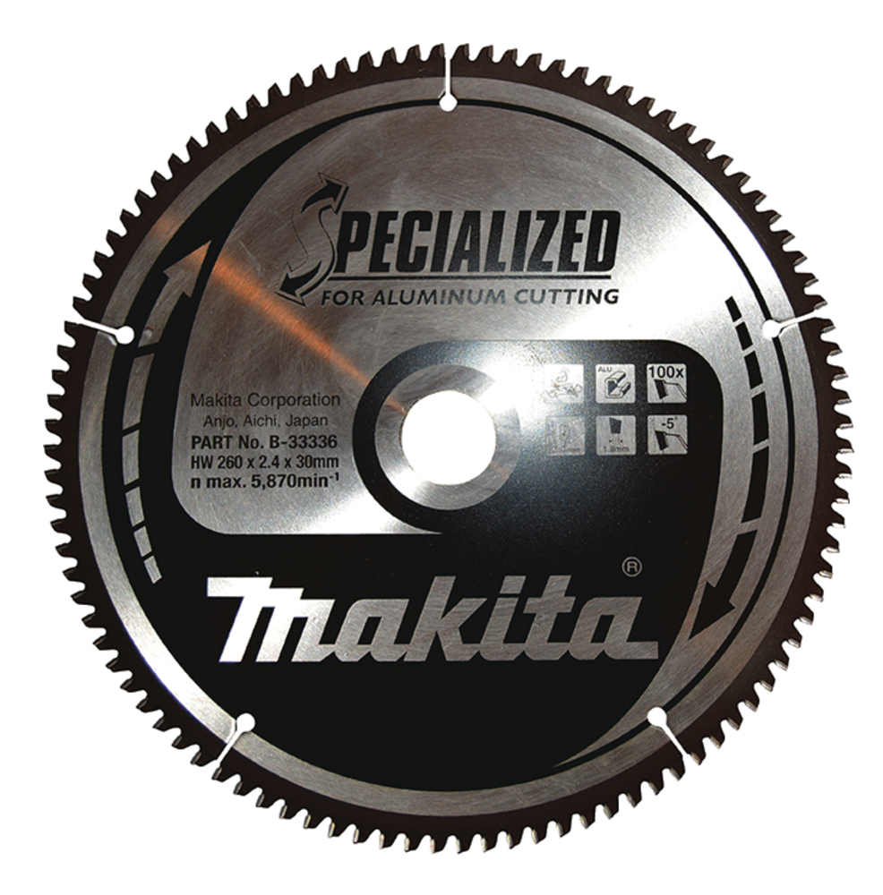 Makita SPECIALIZED Sägeb.260x30x100Z B-33336