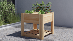 Ante Pflanzgefäß B95 x T92 x H89 cm