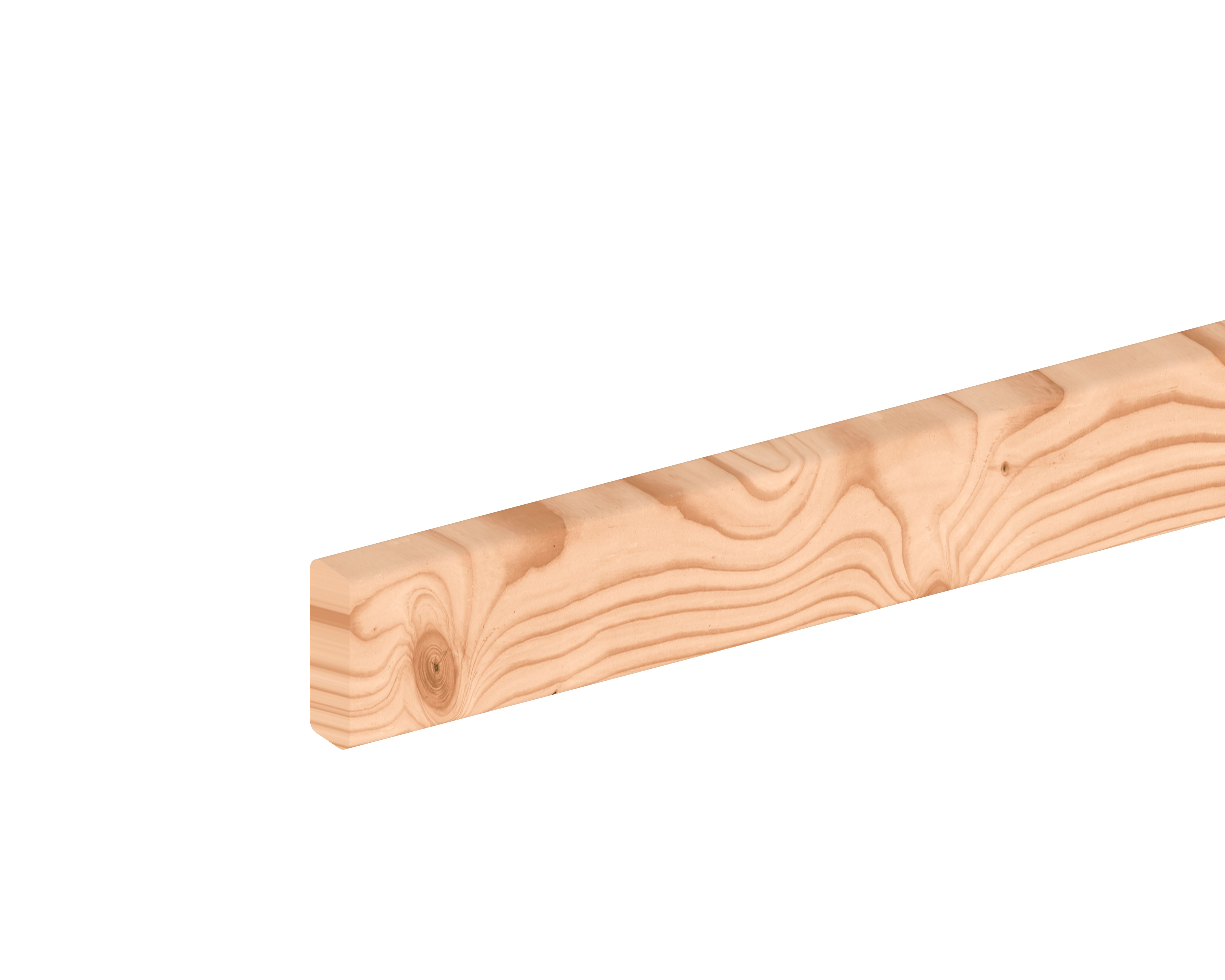 Handmuster OSMO Fassade Rautenleiste Kanadische Douglasie Sortierung A/B - 21 x 68 mm