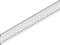 OSMO ALU Dekor Kreise 19x277, 184cm Alu Anthrazit