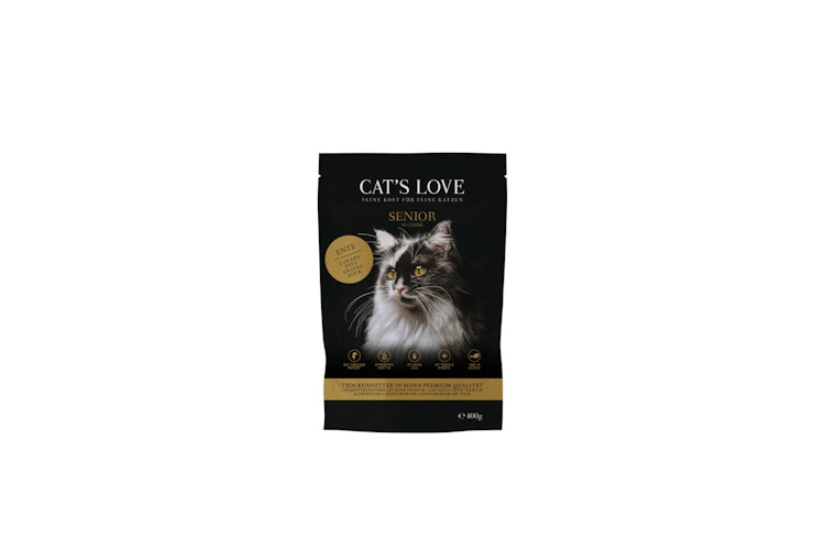 Cat's Love Senior Ente Katzentrockenfutter