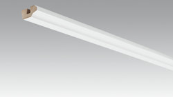MEISTER Deckenabschlussleiste 2380 x 19 x 38 mm 20126 White wall