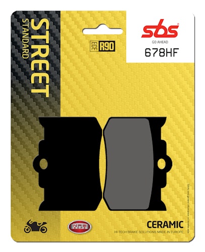 SBS Bremsbelag 678HF Street Ceramic