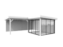 Vorschaubild Palmako Carport/Pavillon Connect Lenna 24,9 m² Set 412 Slide