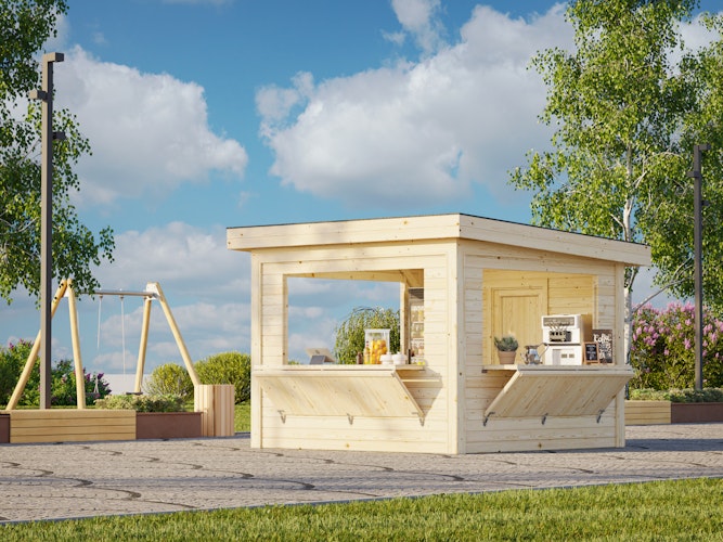 Palmako Marktstand Connect Lenna 8,3 m² SET 306