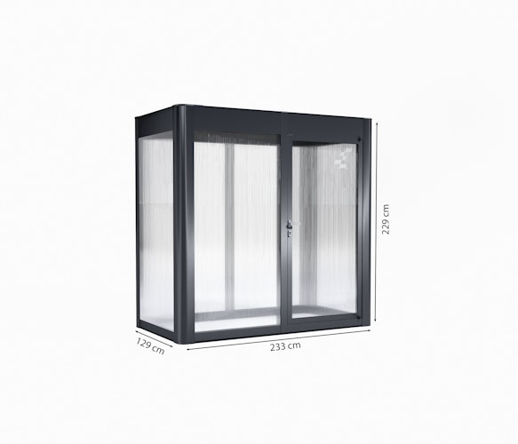 SunElements Design Gewächshaus/Sommergarten SunGarden Select mit Photovoltaik-Option