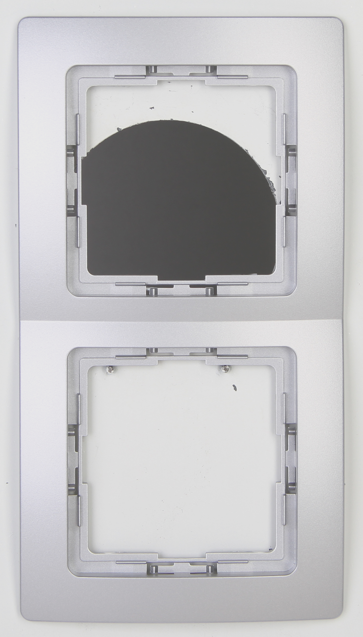 Kopp Abdeckrahmen PARIS 2-fach silber