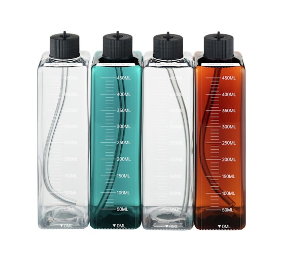 Chihiros Dosierflasche 450 Milliliter (4Stück) Aquarienzubehör