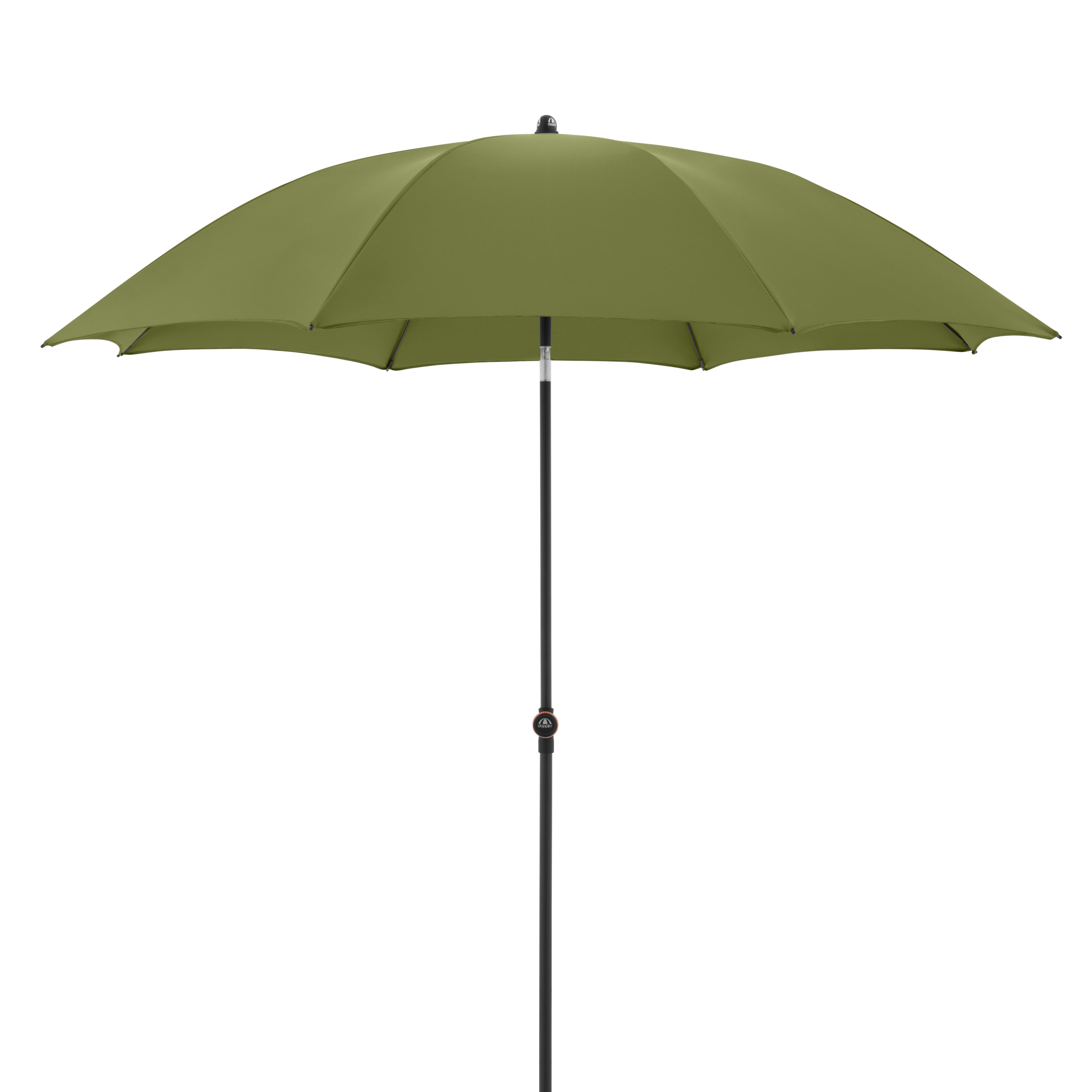 doppler Mittelmastschirm myZONE 200 Manual, Stahl Anthrazit / 100 % Polyester 180 g/m² Kiwi