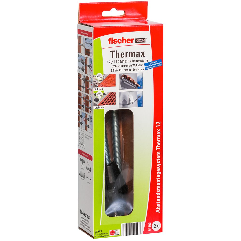 Fischer Dämmstoffdübel Thermax 12.0 x 110 mm - 2 Stück - Image 3
