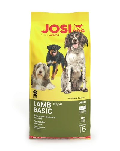 Josera JosiDog Lamb Basic 15 Kilogramm Hundetrockenfutter