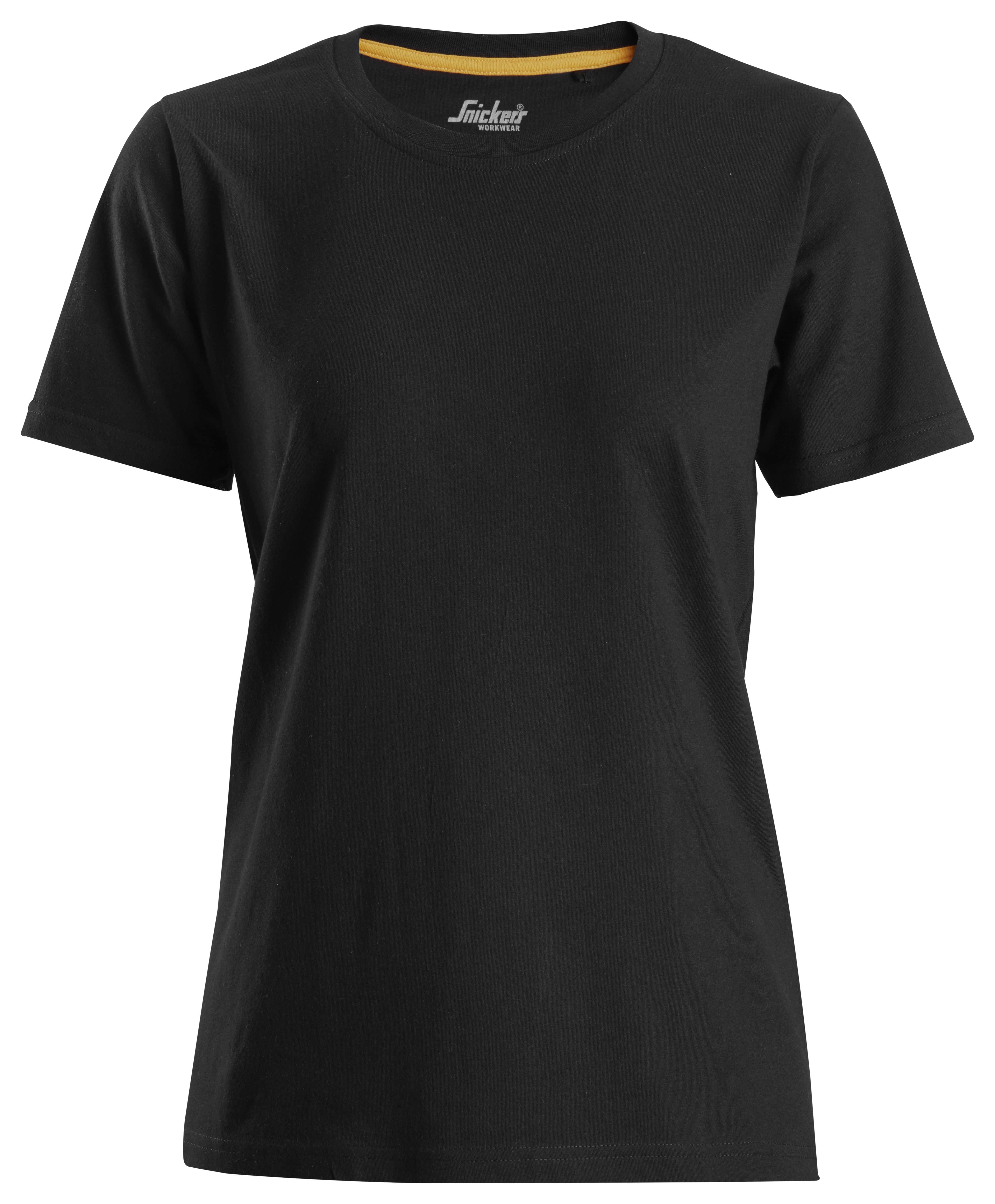 Snickers Damen-T-Shirt aus Bio-Baumwolle 6 schwarz