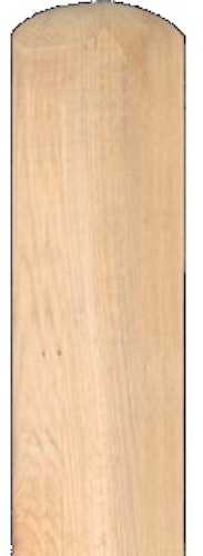 T&J Pfosten Eiche 9 x 9 x 110 cm für ANTONIO, LUKA und MATTEO