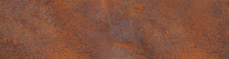 BM Typ 248 Glasstreifen in Cortenstahl Optik