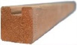 T&J RIAD Stecksystem Endpfosten 90 x 90 x 2100 mm C-Pfosten Zubehörbild