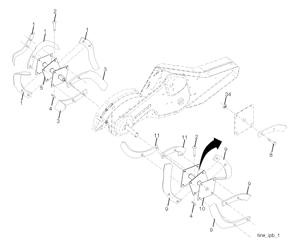 Explosionszeichnung Ersatzteile