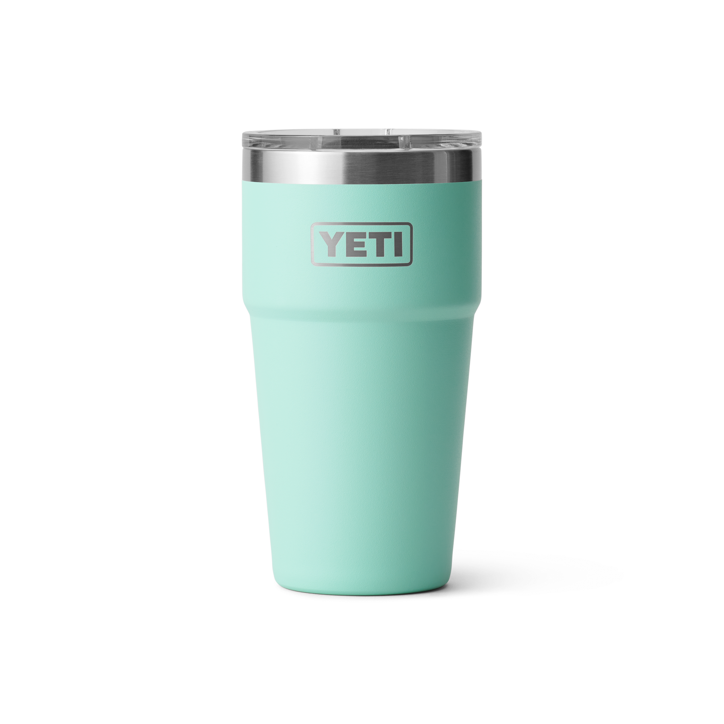 Thumbnail - YETI Stapelbarer Becher RAMBLER 20 oz. (591 ml) Seafoam - mit Magsslider Deckel