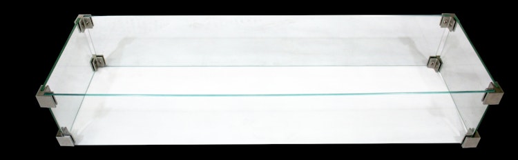 Gardenforma Feuerschutz Glasumrandung passend zu Gas Feuerstellen Hampton, Vancouver, Granville, Bethlehem, Athen