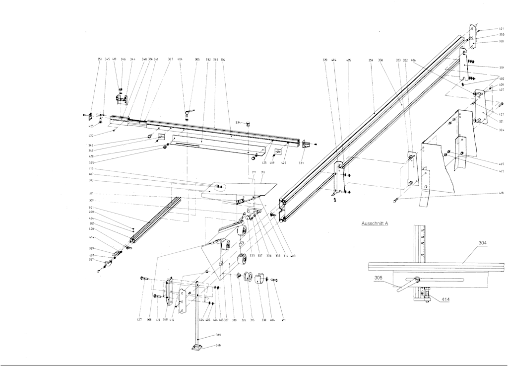 Explosionszeichnung Ersatzteile