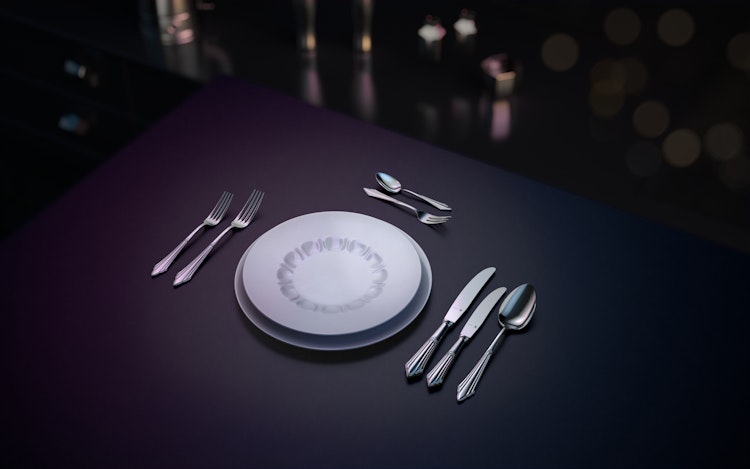 WMF Besteck-Set Fächer, 30-teilig