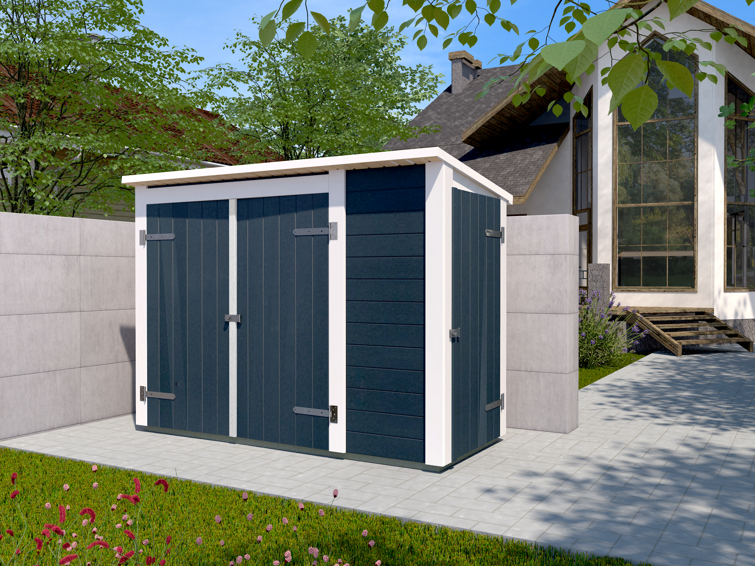 Weka Garten[Q] Multibox 367 mit Regalsystem - 21 mm