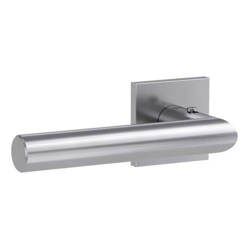 Griffwerk VAYA 128 LUCIA fast2fix Fast2Fix Rosetten eckig smart2lock L Edelstahl matt