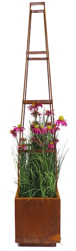 Badeko Pflanzturm ,,Martin 400“ in Edelrostoptik