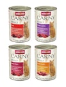 Vorschaubild animonda Carny Adult 24 x 400g Mixpaket (Rind&Lamm, Rind&Huhn,Rind,Rind&Herz) Katzennassfutter