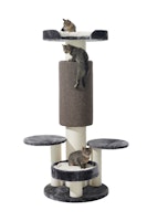 NOBBY Kratzbaum "ARTO" grau; Ø 60 x 152 cm