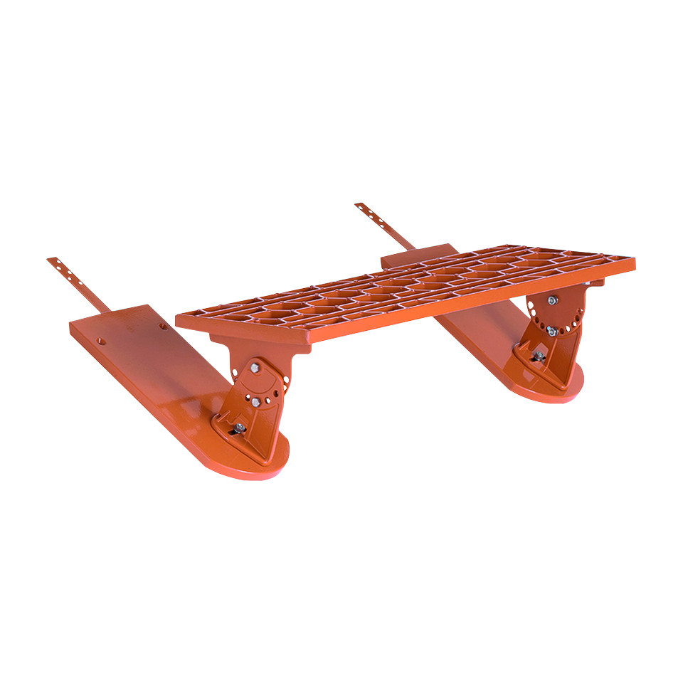 HEUEL Dachtrittsystem BibStep Langrost - dunkelbraun