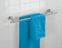 Vorschaubild Wenko Badetuchstange Duo, Bosio, Edelstahl