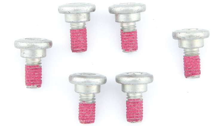 TRW Schraube 6 Stück, M6x1, 25, Schaftlänge 11 mm, Gesamtlänge 17, 1 mm, Schraube Zylinderkopf