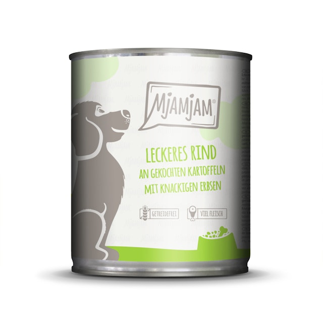 MJAMJAM Leckere Mahlzeit 800g Dose HundenassfutterVorschaubild
