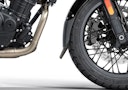 Vorschaubild BODYSTYLE Kotflügelverlängerung vorne ABS Kunststoff schwarz-matt für ROYAL ENFIELD Guerilla 450 