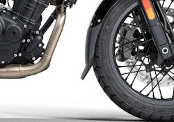 BODYSTYLE Kotflügelverlängerung vorne ABS Kunststoff schwarz-matt für ROYAL ENFIELD Guerilla 450 