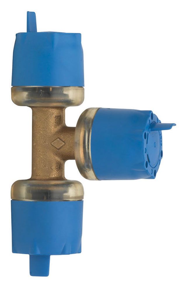 Sanitop Wiroflex WIROSTECK T-Stück 16 x 16 x 16 mm 5er Pack, Stecksystem