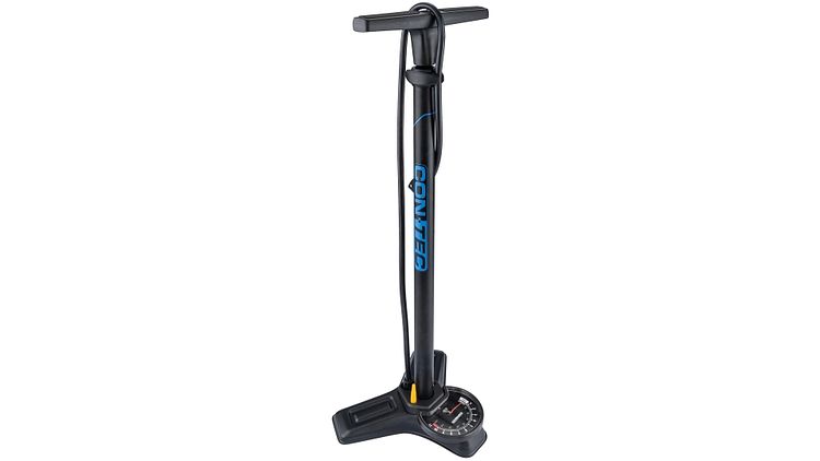 CONTEC Standpumpe Air Support Max schwarz/riviera blue