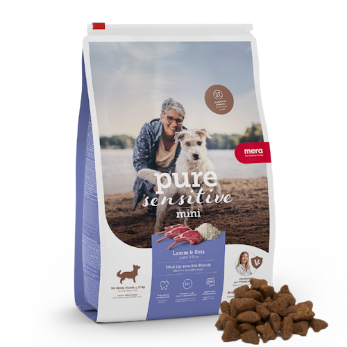 Mera Dog PURE Sensitive MINI Lamm/Reis Hundetrockenfutter