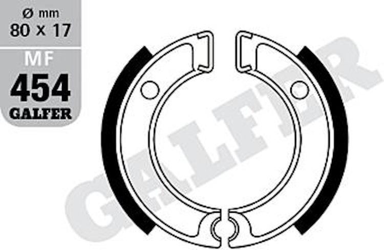 Galfer Bremsbacke MF454