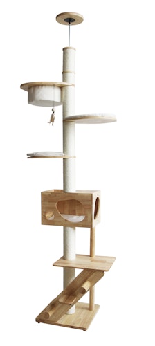 NOBBY Kratzbaum "ALTAI" cream 48 x 48 x 211-257  cm