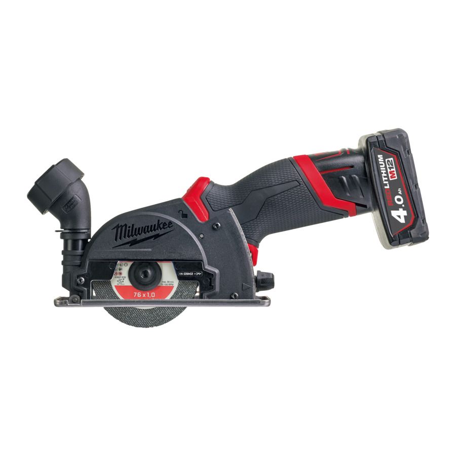Milwaukee M12FCOT-422X AK.-WINKELSCHLEIFER IN2 4933464619