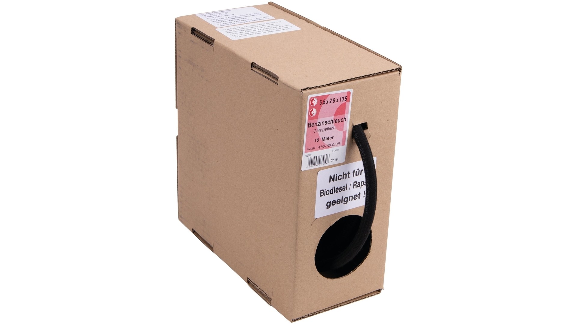 Dresselhaus Kraftstoffschlauch 5, 5 x 10, 5 mm (15 m auf Spule)