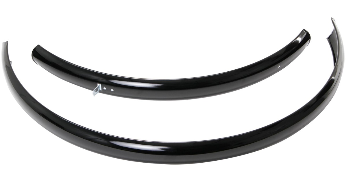 Büchel Schutzbleche 28" Stahl, B=45mm O. Streben Schwarz Fahrrad - Foto 11